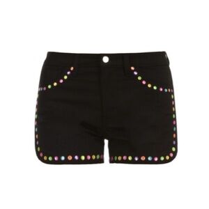 LOVE MOSCHINO Colourful Stud Shorts